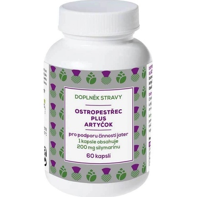 Naturvita Ostropestrec plus Artyčok 60 kapsúl