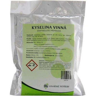 Kyselina vínna (250g)