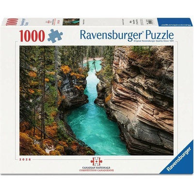 Ravensburger Athabasca Falls Kanada Canadian Nationals1000 dielov