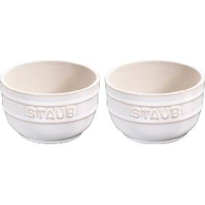 Staub Мини формички за печене XS-Minis 200 мл слонова кост 2 бр (40511-859-0)