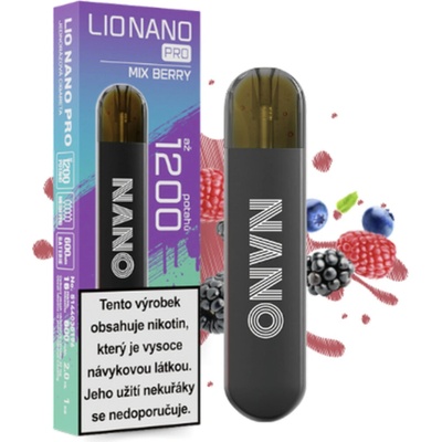 Lio Nano PRO Mix Berry 16 mg 1200 poťahov