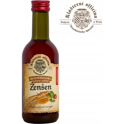 Klášterní officína Bylinkový sirup ženšen 290 g