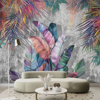 Image 1 of Art Gift Decor Фототапет - Multicolor leaves