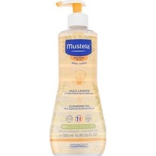 Mustela Bébé Cleansing Oil hydratační koupelový olej pro děti od narození 500 ml pro děti