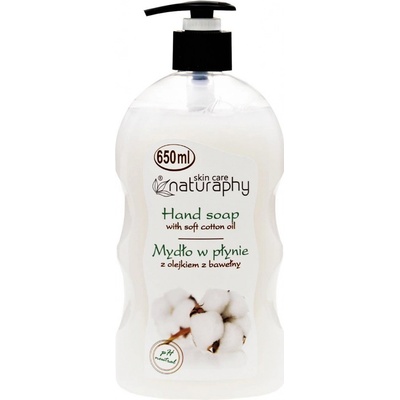 Naturaphy tekuté mydlo s bavlneným olejom 650 ml