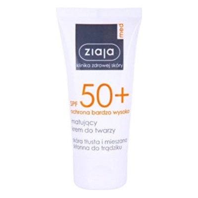 Ziaja Med Protecting protivráskový krém na opaľovanie pre suchů pleť SPF50+ UVA + UVB 50 ml