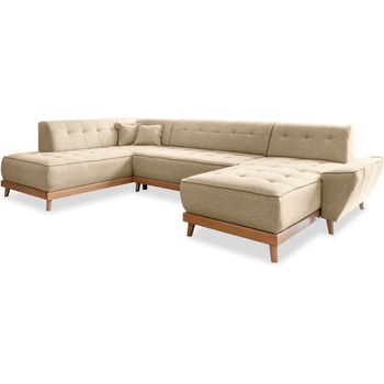 Miuform Бежов разтегателен диван в буквата "U", ляв ъгъл Dazzling Daisy - Miuform (Dazzling Daisy HAEECL-2QBK-LCR LA07)