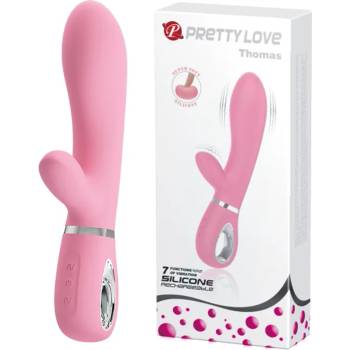 Image 1 of Вибратор от супер мек силикон, 20, 5см. - Pretty Love Thomas Pink (DEBRA01149)