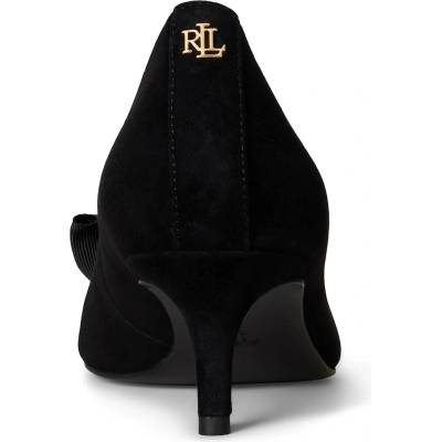 Lauren Ralph Lauren Велурени обувки с тънък ток Lauren Ralph Lauren Adrienne Bow (802980116001.001)