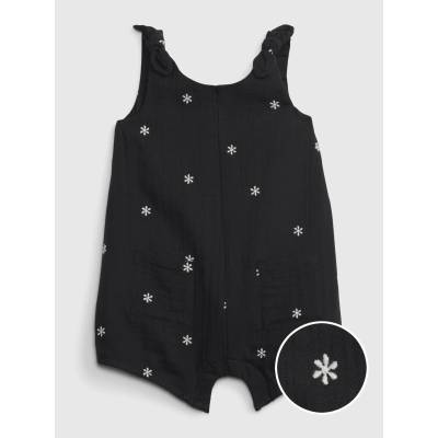 GAP Бебешки къс гащеризон GAP GAP | Cheren | Момичешки | 56-62