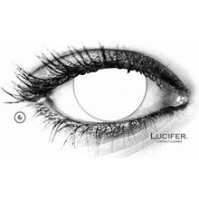 Lucifer Crazy šošovky - nedioptrické - WHITE BLIND 2 šošovky