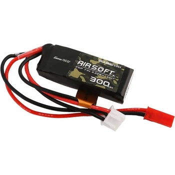Gens ace Батерия Gens ace, 25C, 3000mAh, 2S2P, 7.4V, Saddle Airsoft Gun Lipo Battery с Mini Deans(T) конектор (GEA3002S35J)