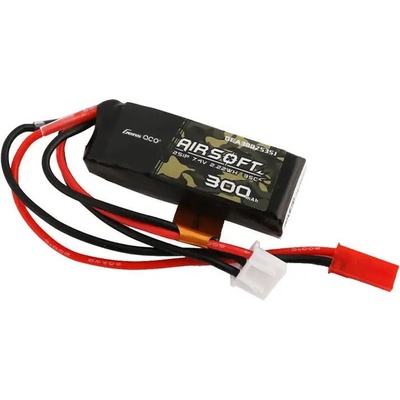 Gens ace Батерия Gens ace, 25C, 3000mAh, 2S2P, 7.4V, Saddle Airsoft Gun Lipo Battery с Mini Deans(T) конектор (GEA3002S35J)