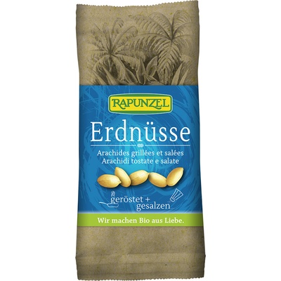 Rapunzel Bio arašídy pražené solené 75 g