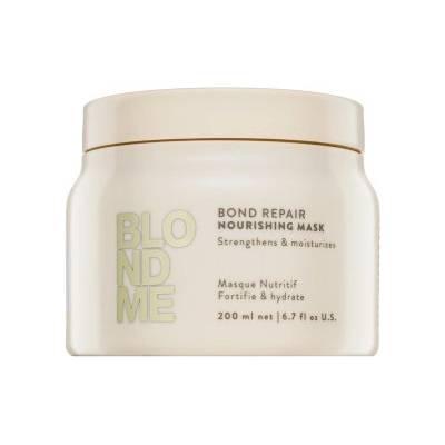 Schwarzkopf BlondMe Bond Repair Nourishing Mask подхранваща маска за руса коса 200 ml