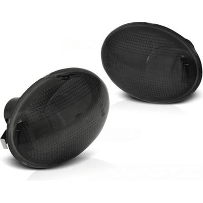 Boční blinkry, LED blikače pro Mini Cooper R56/R57/R58, 2006-2014, kouřové