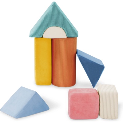 Battat Комплект меки кубчета за подреждане - Battat, 8 части (BTBX2452Z)