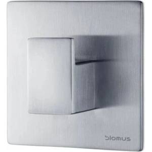 blomus Стенна кука без пробиване от неръждаема стомана в матово сребрист цвят Menoto - Blomus (68839)