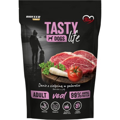 Tasty Dogs Life teľacie mäso v želé 500 g