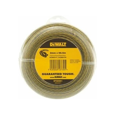 DeWALT Struna pre strunové kosačky, 68,6 mx 2 mm DT20651