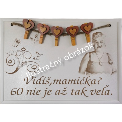 Narodeninový obraz s fotografiou