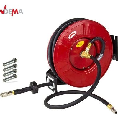 DEMA Макара с маркуч за пневматика / Макара за пневматика / Маркуч за въздух dst 15 s / dema 54004 / (dema 54004)