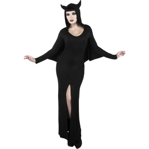 KILLSTAR Рокля дамска killstar - ДРАКУЛ МАКСИ - ЧЕРЕН - k-drs-f-2794