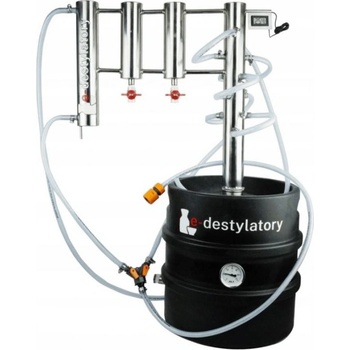 Edest Elektrický destilační přístroj s širokým hrdlem a vnitřním refluxem KEG 50L