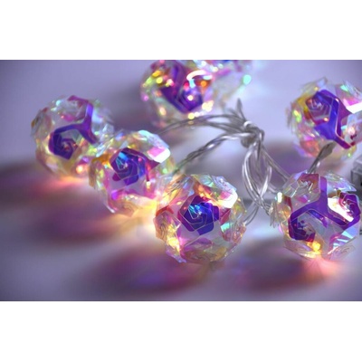 Dekoratívne osvetlenie Blossom Magic 10 LED, teplá biela, ča