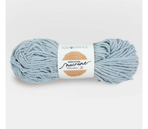 MACRAME BOHO STYLED Performance Farby MACRAME BOHO: 2139 svetlá modrá