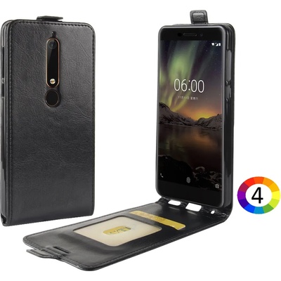 Nokia 6.1 / 6 2018 Flip3 Кожен Калъф и Скрийн Протектор