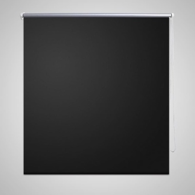 vidaXL Zatemňovací roleta 160 x 175 cm černá