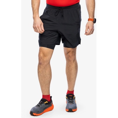 Under Armour Launch 7 inch 2-in-1 Short black/black/reflective