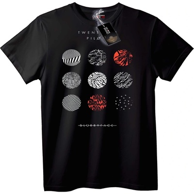 NOONEBRAND Тениска Twenty One Pilots Blurryface - M, White