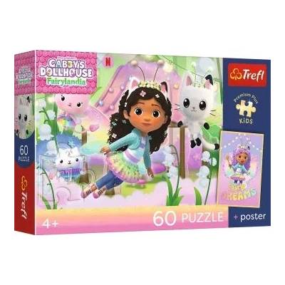 Trefl Trefl: Premium Plus Kids Габи и котето Пъзел - 100 части