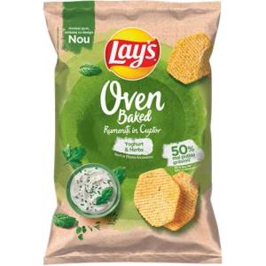 Lay's Чипс Lay's картофен печен йогурт и билки 105гр