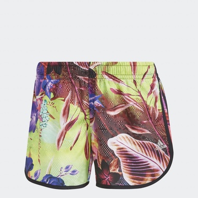 adidas Performance FLORAL M20 W XL4 dámské šortky růžová