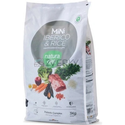 Natura Diet Iberico & Rice Mini 3 Kg