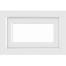 Solid Elements ECO S1, 60 × 40 cm, dvojsklo, 4 komory, biele W2VNBCZTK1.0020