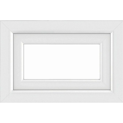 Solid Elements ECO S1, 60 × 40 cm, dvojsklo, 4 komory, biele W2VNBCZTK1.0020