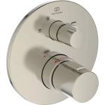 Ideal Standard Вграден смесител за вана и душ Ideal Standard Ceratherm T100 Silver Storm без тяло за вграждане (A5814GN)