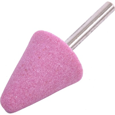 Tělísko brousící kuželové zaoblené Tyrolit - 98A60O6V40 32x40x6mm R6 růžové