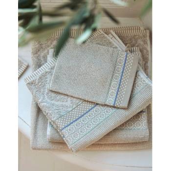PIP Studio Ručník PIP Soft Zellige Khaki 55 x 100 cm