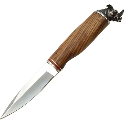 HARAHU Outdoorový nôž UNIQUE HEAD Hnedá 11 cm