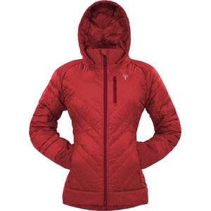 Grüezi Bag Дамско пухено яке Grüezi Bag Women's Lightful DownWool Jacket Down jacket - Cherry (104-3343-0714)