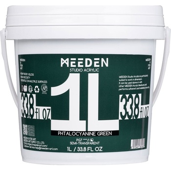 Meeden 34.1230 АКРИЛНА боя 30 Phthalo Green 1000 ml 1 бр (34.1230)