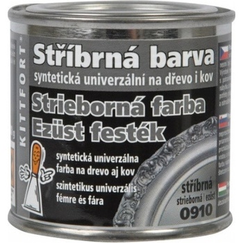 Kittfort syntetická 0910 strieborná 80g, 80g