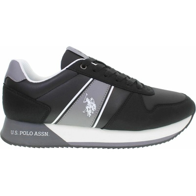 US POLO ASSN CLEEFA čierna sivá biela