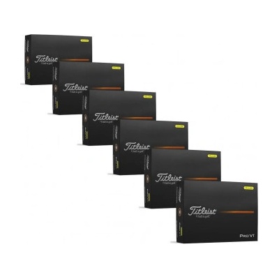 Titleist Pro V1 žluté 72 ks