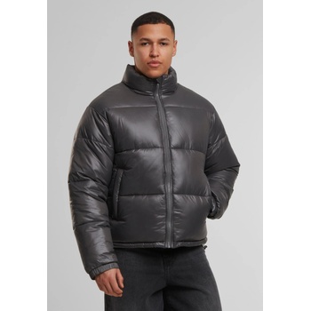 Urban Classics Мъжко Пухено Яке Shiny Puffer Jacket magnet XXLUB-TB7584-03516 - Тъмносив, размер 3XL
